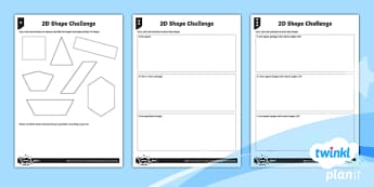 2d Shape Draw Worksheet