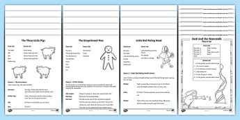 Play Scripts for Families to Perform Together Ages 5-7