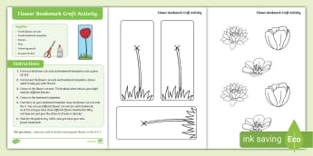 Fabulous Flower Bookmark Craft | Twinkl Crafts | KS1