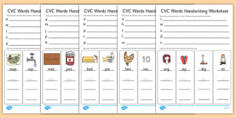 CVC Words Teaching Resources - Consonant Vowel - Page 1