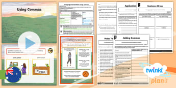 language conventions worksheets year 6 full lesson packs