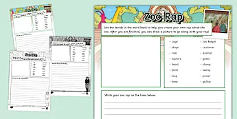 Rap Script Template Rap Writing Templates | twinkl.com.au