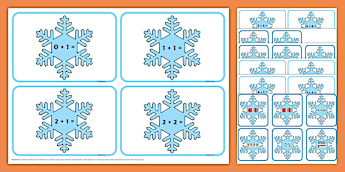 Snowflaake Math Snowflake Maths Activities | twinkl.co.uk