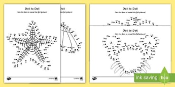 Dot To Dot Pictures Printables And Puzzles To Print