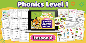 Kindergarten Phonics Curriculum Level 1 | Twinkl - Twinkl