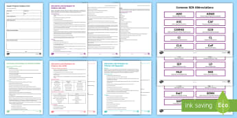 Strategies and Information Pack SENCo - New SENCo Handbook -Secondary, feedback, SEN
