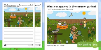 Summer Garden Activities | twinkl.co.uk