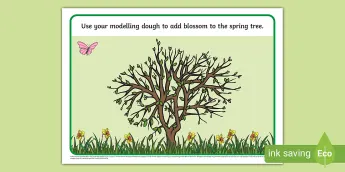 Build A Spring Tree Spring Tree Activities | twinkl.co.uk