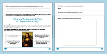 Mona Lisa Artworks | twinkl.co.uk