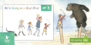 We're Going on a Bear Hunt Puppets | Walker Books | Twinkl