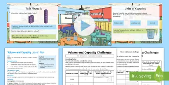 Capacity Mathematics • Twinkl.ca