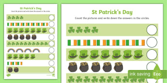 Wishing on a Lucky Clover Worksheet Saint Patrick's Day