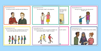 Being Respectful Sorting Activity - PSHE, PSHCE, BESD, SEMH, Behaviour Management, Behaviour for Learning, ASD, Autism, 
