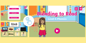 Blending to Read: Level 4 Phonics | Twinkl Go!
