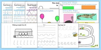 Pencil Control Tracing Pictures