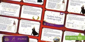 Problem Solving Challenge Cards • Twinkl.ca