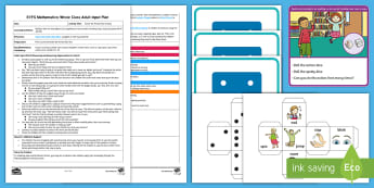 EYFS Maths: Count the Action Dice Activity Whole Class Adult Input Plan and Resource Pack - Early Years Planning, Adult Led, Foundation, eyfs maths planning, maths activities, reception, maths
