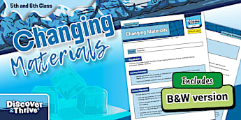 Materials 5th/6th Class - Science, Technology and Engineering Education