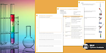 Rainbow Fizz Transition Activity Pack - Secondary Transition Resources, science , chemicals