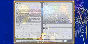 Bonfire Night Lessons | twinkl.ca