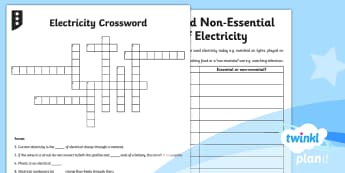 Electricity Word Search Ks2 Primary Resources