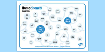 homophones ks2 resources games