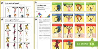 Circus Worksheets | twinkl.com.au