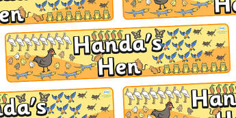 Handa's Hen by Eileen Browne | Activities for Early Years