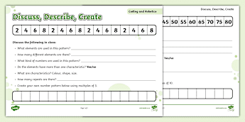 grade 2 robotics and coding pattern recognition Images... Robotics and Coding Activities | twinkl.co.uk
