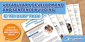 Developing Vocabulary and Sentence Building | EYFS | Twinkl