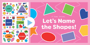 Let's Name the Shapes! PowerPoint