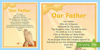 Prayer Printables | Christian Ed. Resources | Twinkl USA