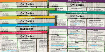 EYFS Lesson Plan and Enhancement Ideas to Support Teaching on Owl Babies - owl, eyfs, lesson plan, ideas, story, planning