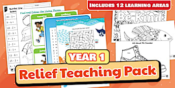 Relief Teaching - Foundation to Year 2 - Twinkl