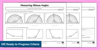 What is an Obtuse Angle? - Twinkl