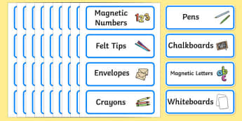 Resource Labels Primary Resources Resource Label Drawer Labels