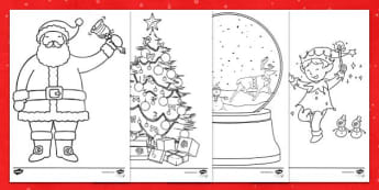 Desenhos para colorir de meias de Natal grátis para impressão fácil para  crianças