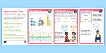 Read And Write Numbers From 1 To 20 - Maths 2014 Curriculum