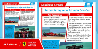 FREE! - Scuderia Ferrari F1 - O Que é Atrito? - Twinkl