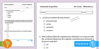 PDFs Interactivos Actividades De Diagnóstico - Los Gr