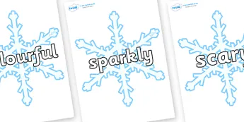 Snowflake Writing Activities | twinkl.co.uk