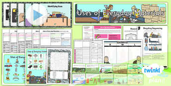 Use of Everyday Materials - Year 2 Science Resources