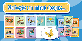 Vorbește un minut despre... – Cartonașe pentru discuții