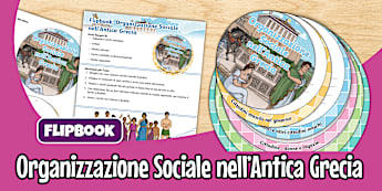 Organizzazione sociale nell'antica grecia: flipbook