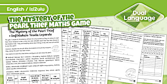 Pearlized Math Test Grade 4 isiZulu - Dual Medium Resources - English Teacher T