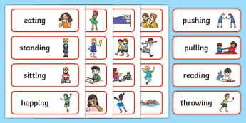 Verbs | Word Classes | KS1 Primary Resources