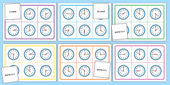 Mixed Time Bingo | Teaching Resource | Australia