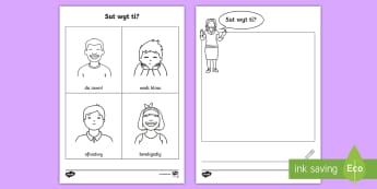 Second Language Welsh Writing Resources - Twinkl