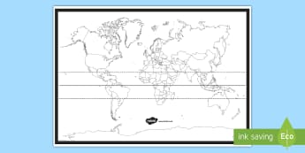 Blank World Map Ks2 Ks1/Ks2 Blank World Map (Teacher Made)