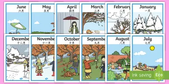 Months of the Year | twinkl.co.uk